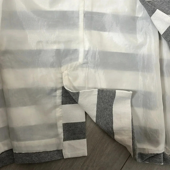 SMART SET Jersey Striped Lined Blazer, Size M - Picture 10 of 10